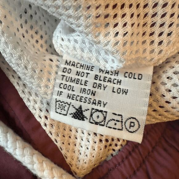 Tommy Bahama‎ Men's Elastic Waistband Mesh Lined Cargo Swim Trunks Pink Medium - Picture 5 of 10